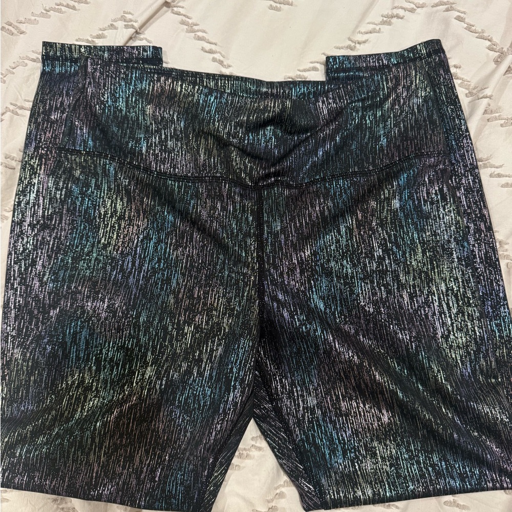 ZYIA Black Iridescent leggings